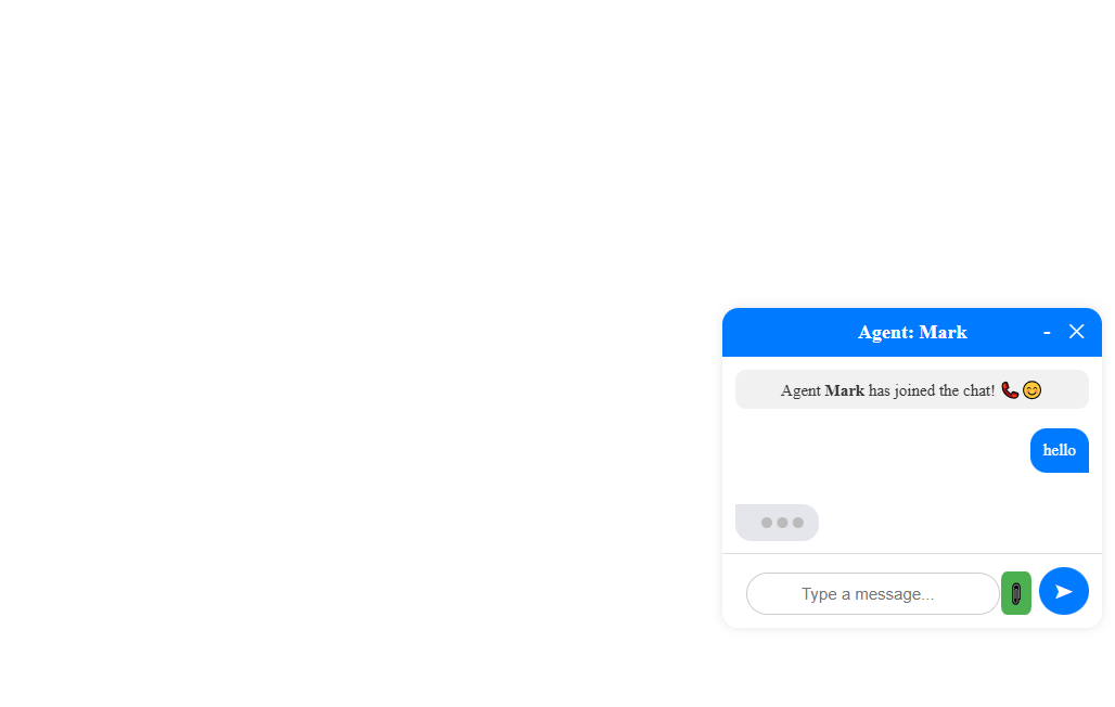 chatbot website preview image